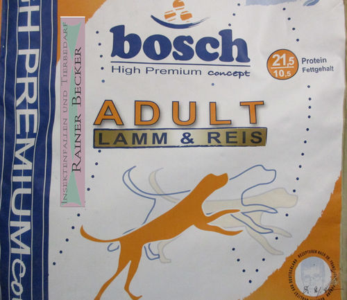 Bosch Adult Lamm &  Reis für KATT